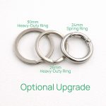 26mm & 30mm Heavy-Duty Ring + 24mm Spring Ring +$4.95