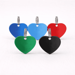 Aluminium Heart Size