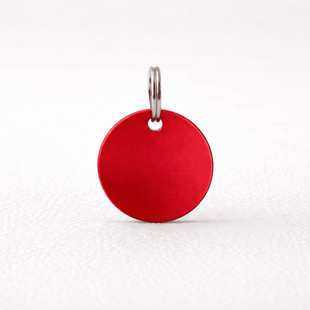 Aluminium Round - Red
