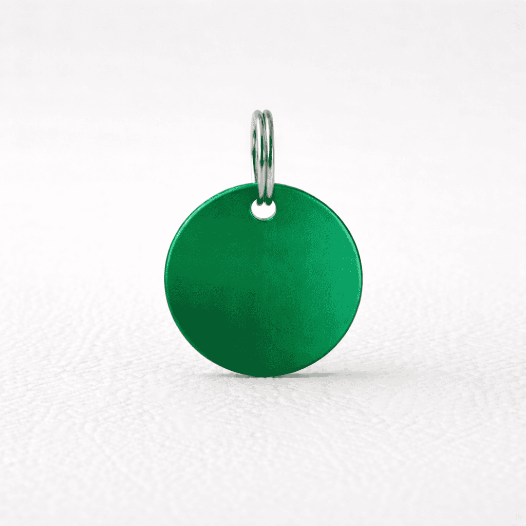 Aluminium Round - Green