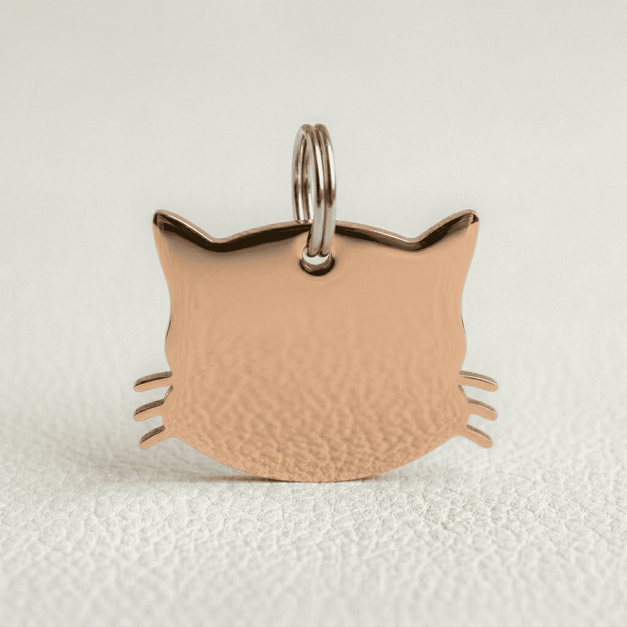 Cat ID Tag - Rose Gold