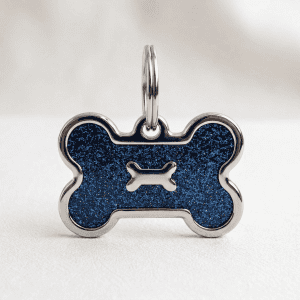 Luxe Glitter Bone – Blue Luxe Glitter Bone - Blue