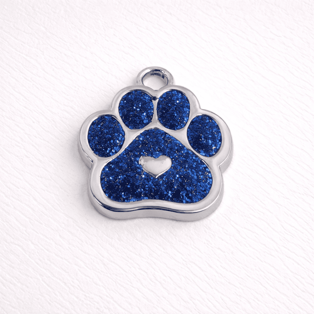 LuxeSpark Paw With Heart - Blue