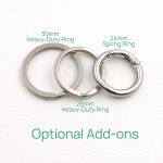 26mm & 30mm Heavy-Duty Ring + 24mm Spring Ring +$4.95