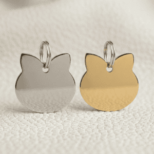 Silhouette Cat ID Tag Collection Image