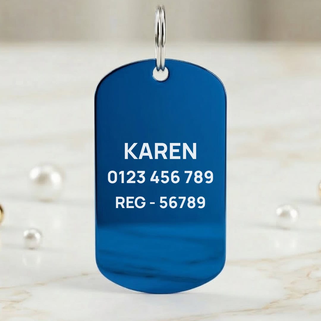 Husky Clan Dog ID Tag – Military - Image 3