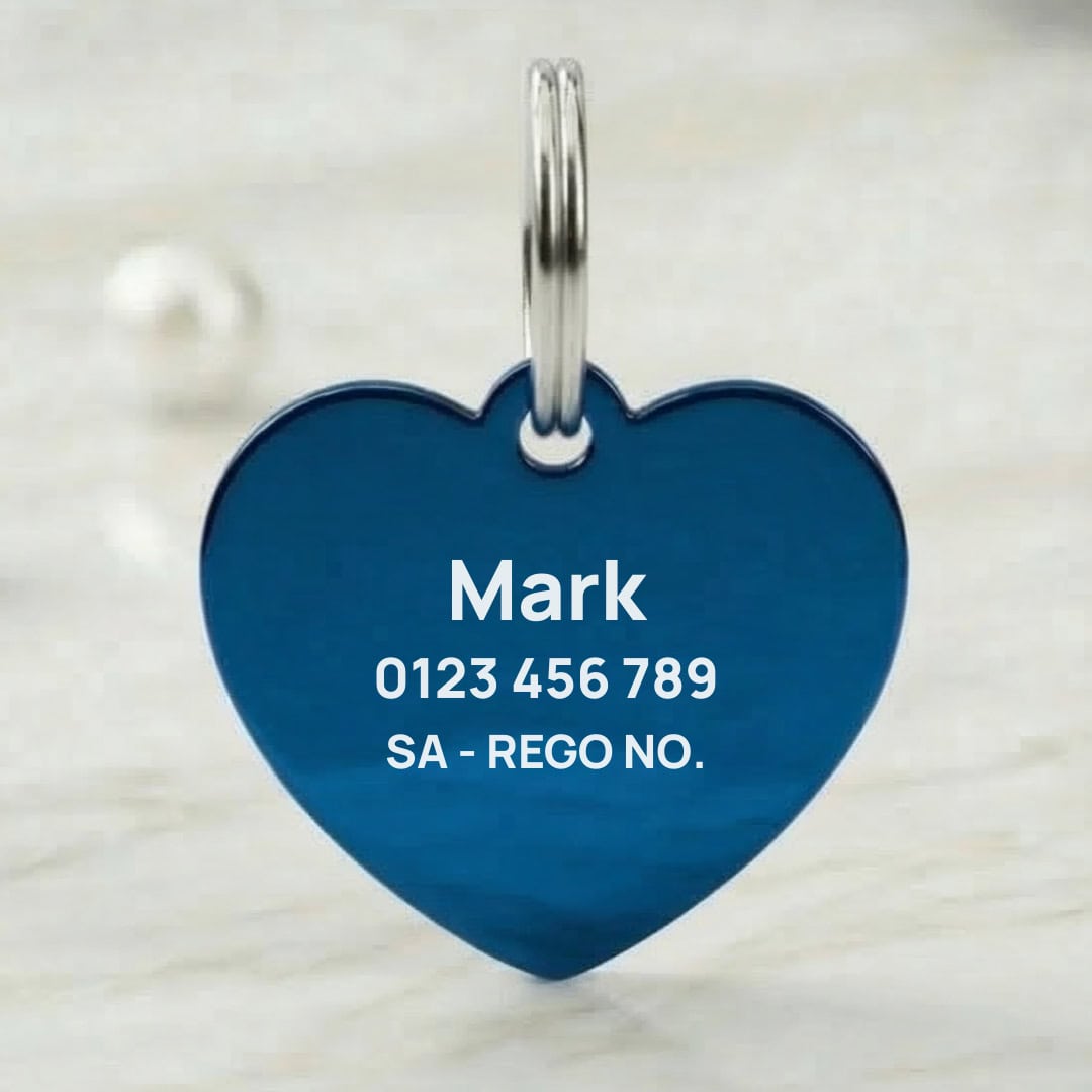 Husky Clan Dog ID Tag – Heart - Image 3