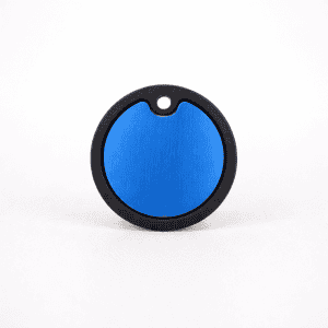 Silencer for aluminium round tag