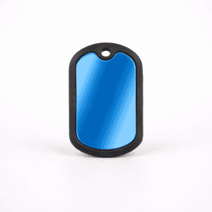 Silencer for military stainless steel tag