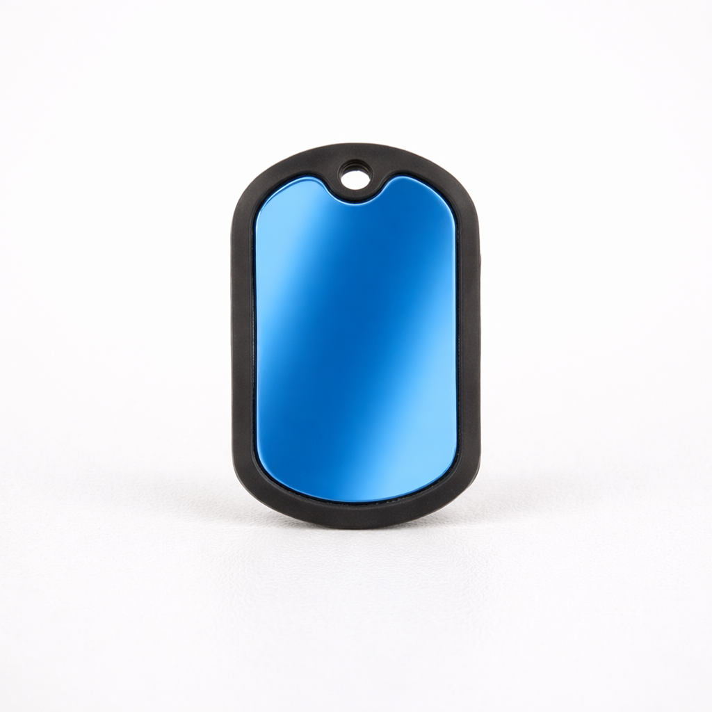 Silencer for military stainless steel tag