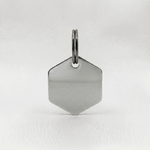 Stainless Steel Hexagon - Silver