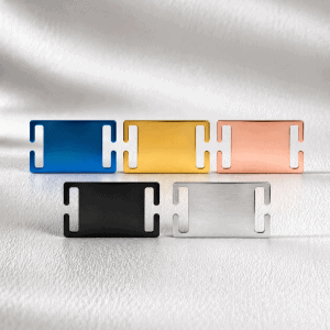 Stainless Steel Slide-On Dog ID Tag Collection