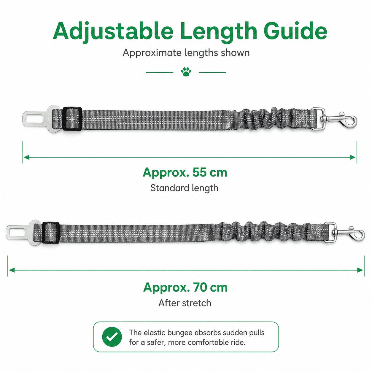 RideGuard Adjustable Seatbelt Tether - Image 4